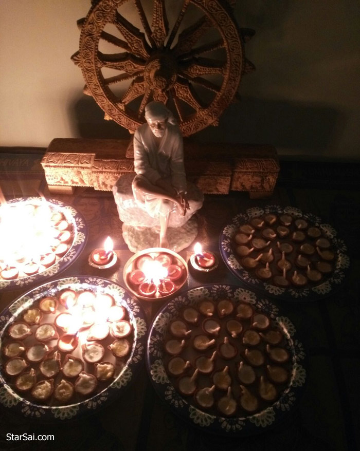 Shirdi Saibaba lamps