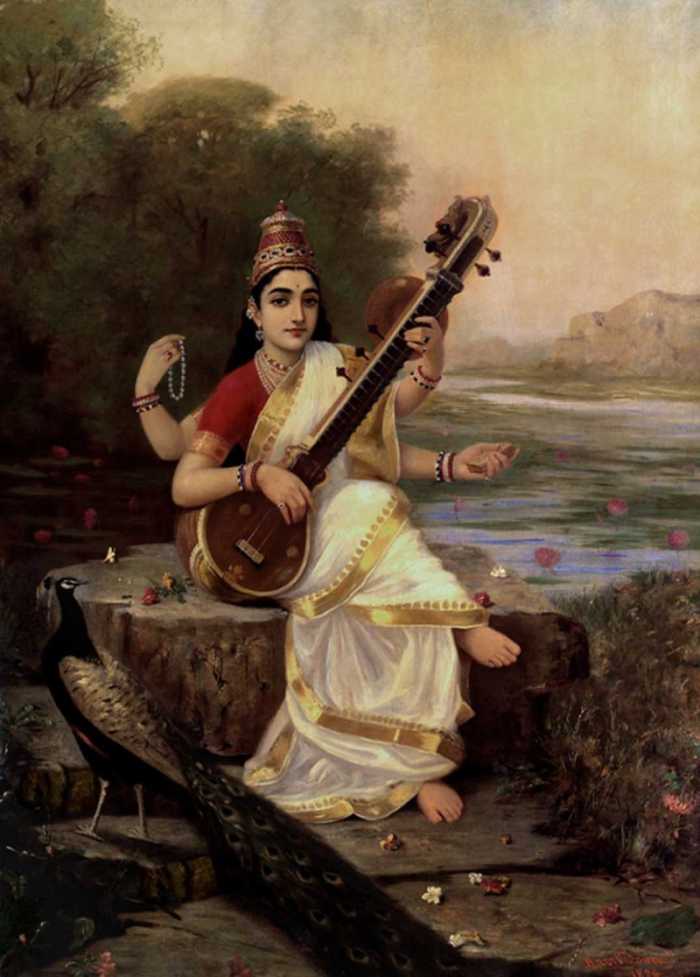 Goddess Saraswathi