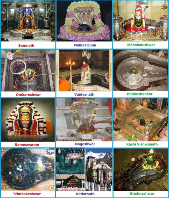 Jyotirlinga Siva Temples