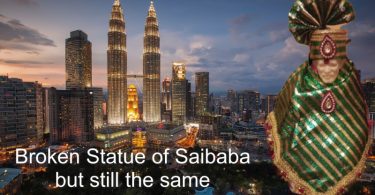 Saibaba Statue in Malaysia