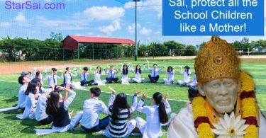Shirdi Saibaba Protects School Children