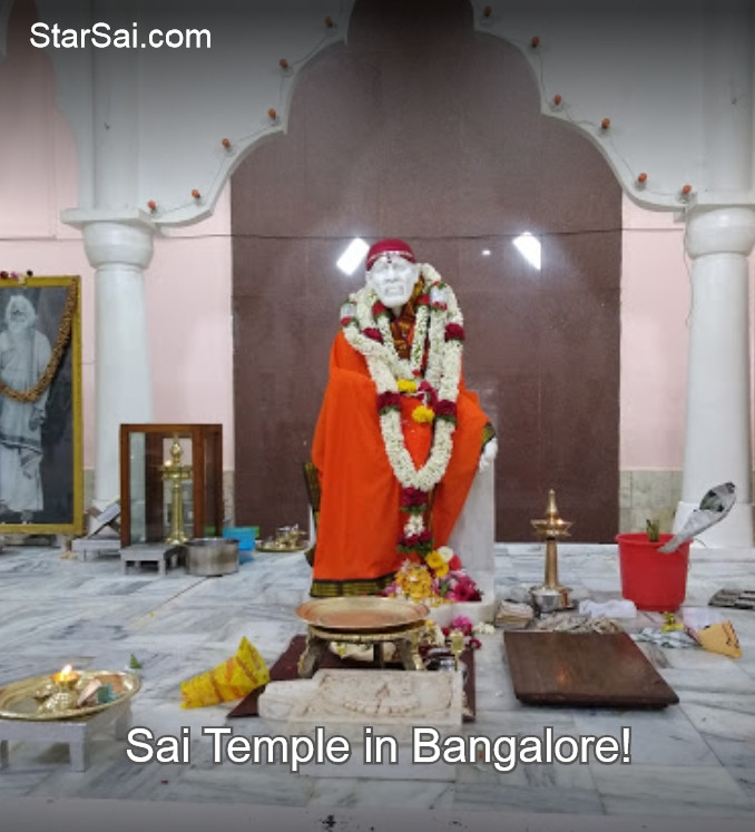 Shirdi Sai baba temple in Malleswaram
