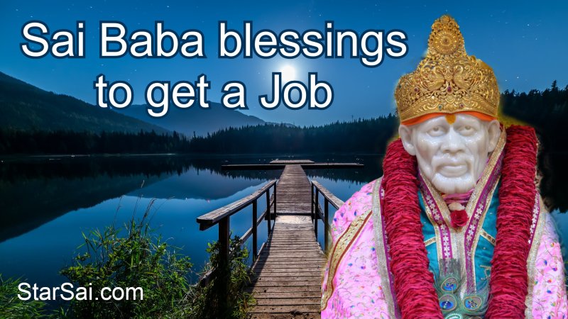 Shirdi Saibaba blessings to get a job