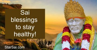 Saibaba blessings to heal fever