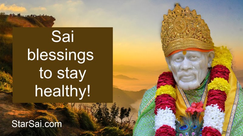 Saibaba blessings to heal fever