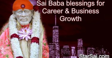 Shirdi Sai Baba blessings for promotion and Career growth