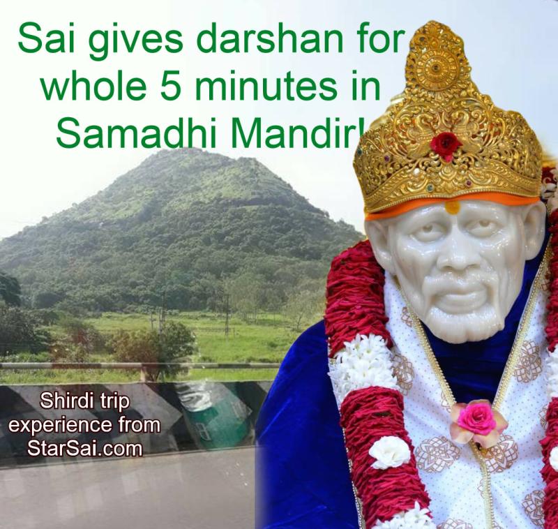 Darshan in Samadhi Mandir