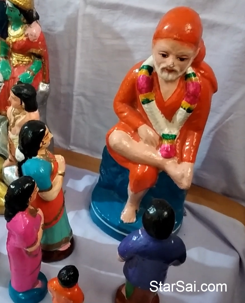 Shirdi Saibaba Navratri Golu Statue