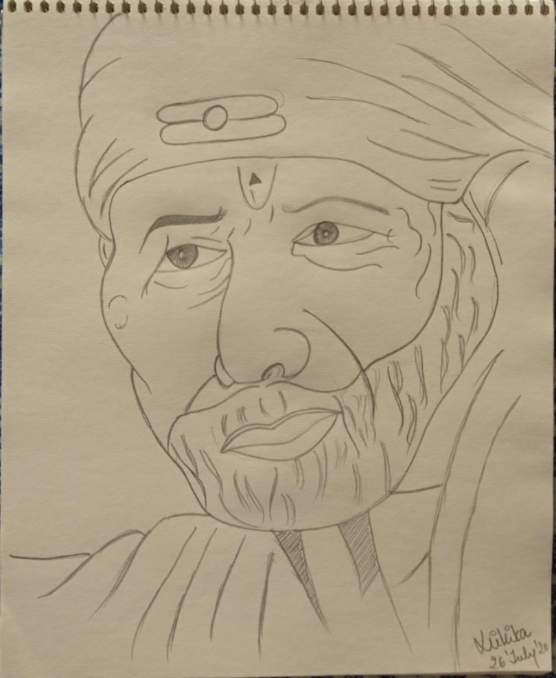 Shirdi Sai Baba Sketch