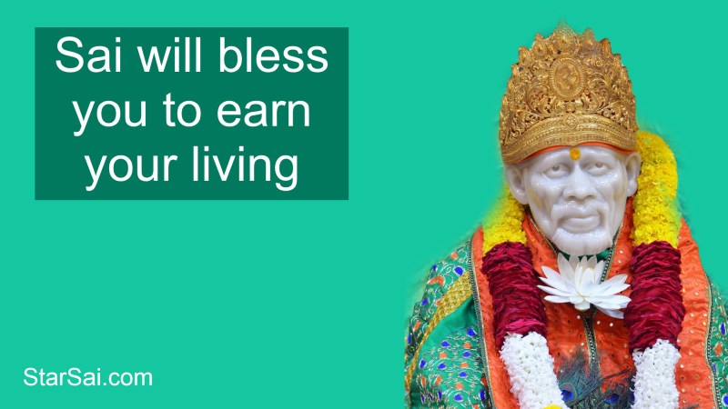 Shirdi Saiababa earn living