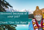 Stressed Job Saibaba help
