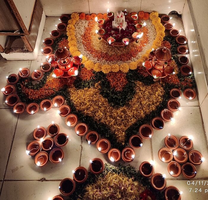 Saibaba Diya Pooja
