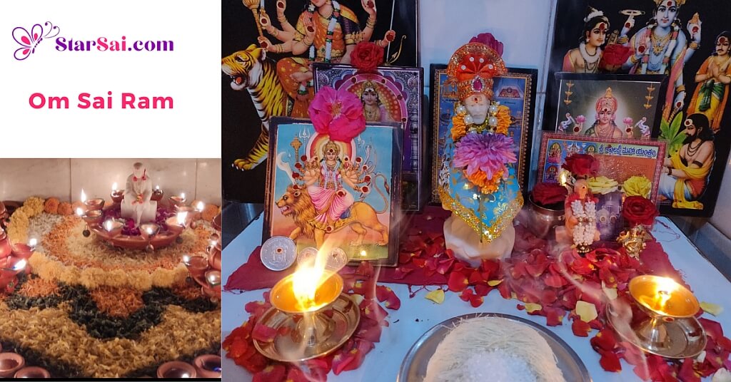 Shirdi Saibaba 108 lamps pooja