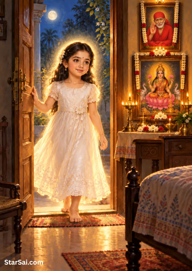Goddess in the form of little girl 