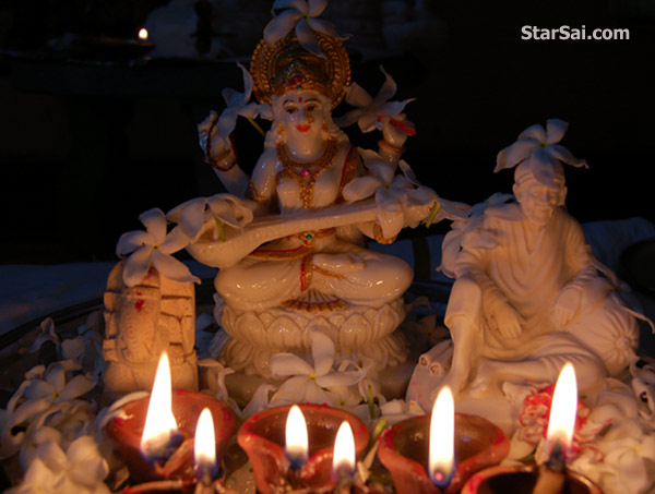 ganesha shirdi saibaba saraswati