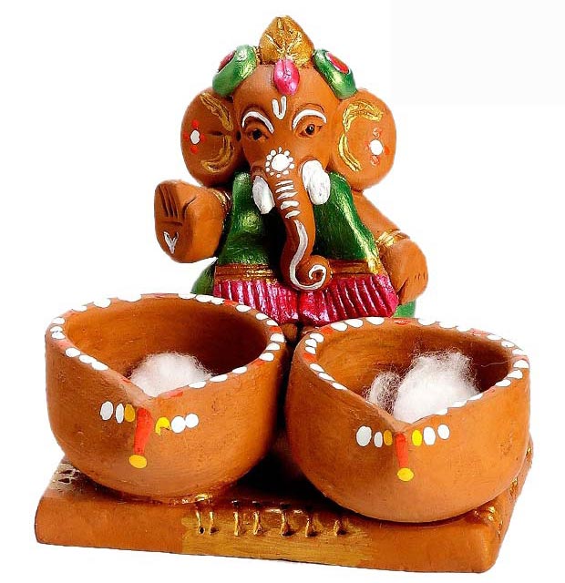 Lord Ganesha Diya
