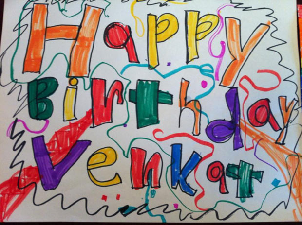 sai birthday painting