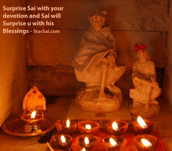 Sai leela are not powers of saint, its your faith that gives power to Saibaba