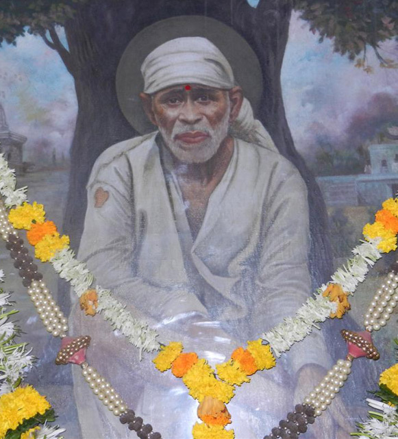 shirdi saibaba portrait