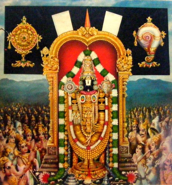 Sri Venkateswara - The God who opened eyes for chanting his holy name