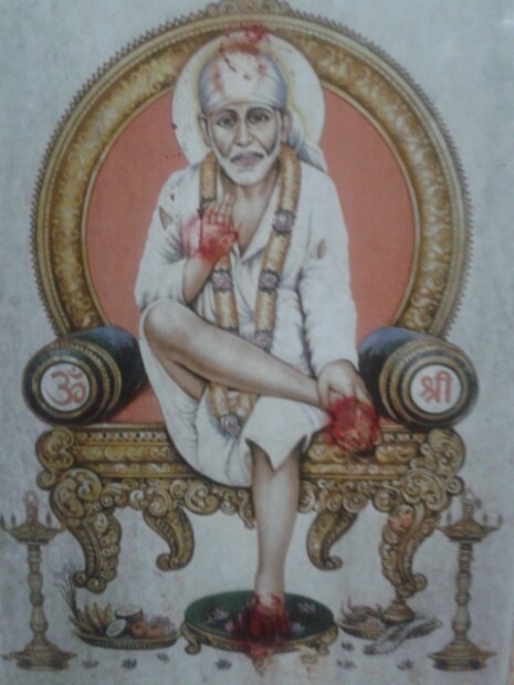 Saibaba in the thulasi madam